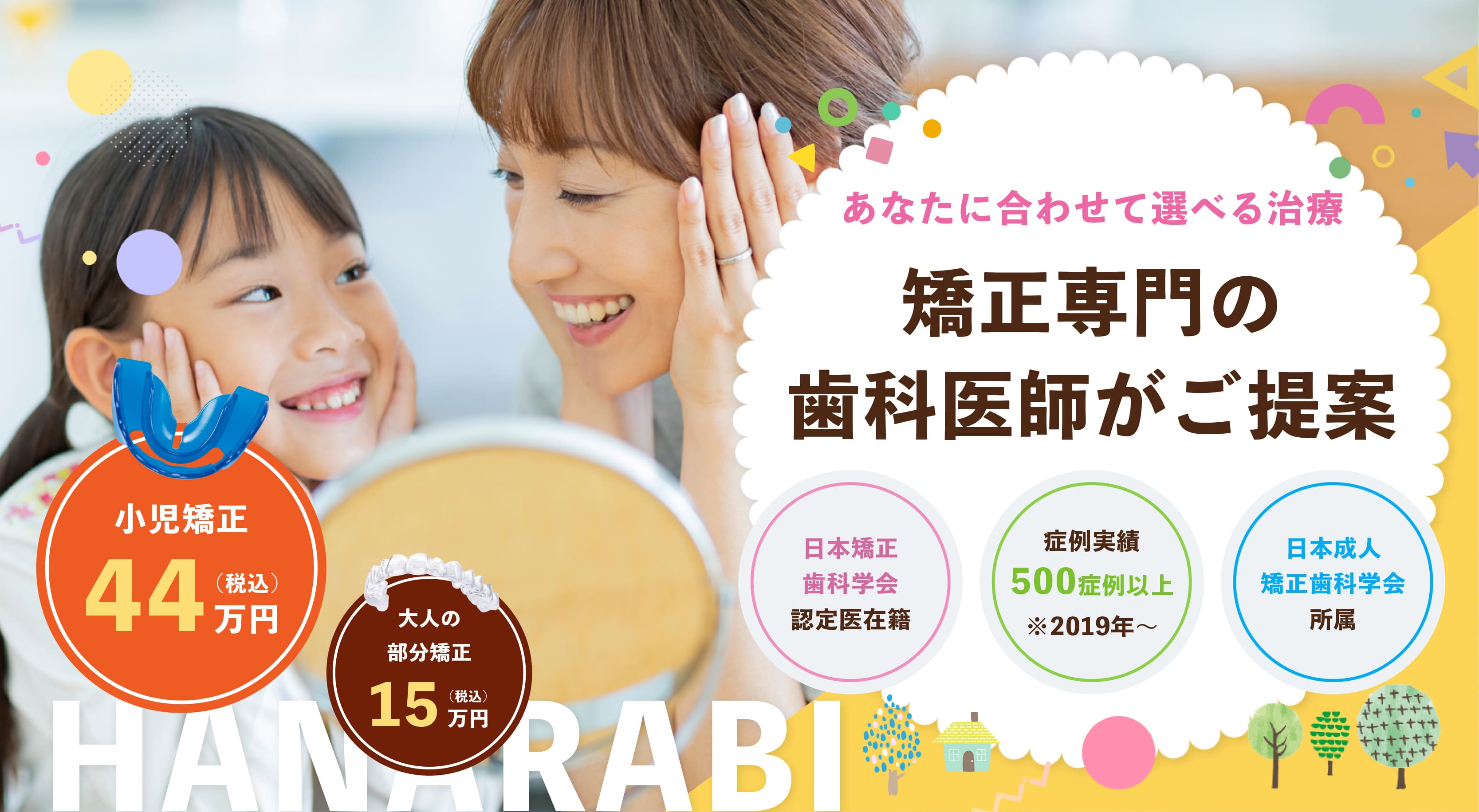 矯正専門歯科医師がご提案